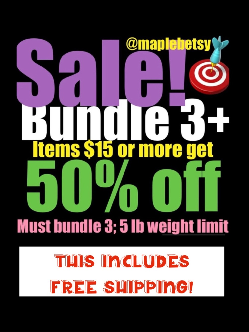 Bundle to save!